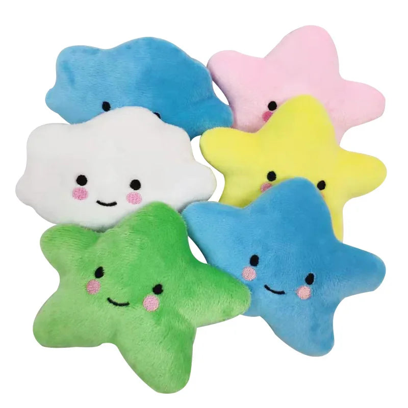 Squeaky Plush Dog Toy – French Bulldog Chew Drumstick