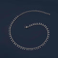 Gold Tassel Choker Necklace – Bohemian Chain Jewelry