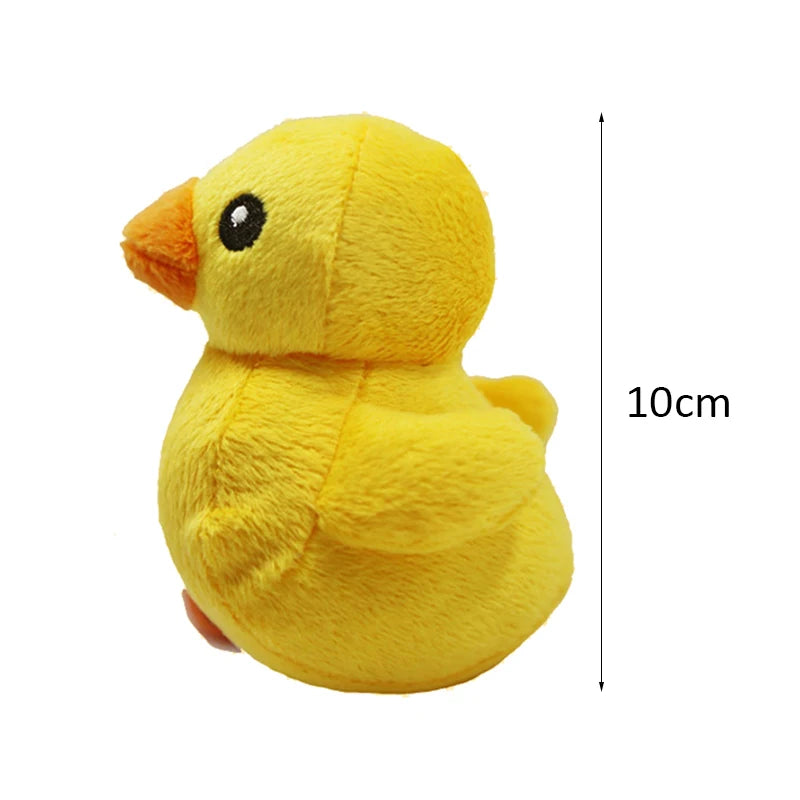 Squeaky Plush Dog Toy – French Bulldog Chew Drumstick
