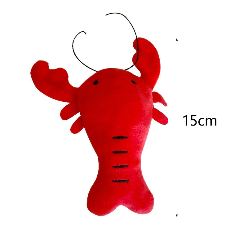 Squeaky Plush Dog Toy – French Bulldog Chew Drumstick