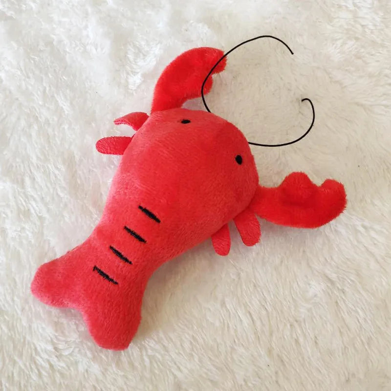 Squeaky Plush Dog Toy – French Bulldog Chew Drumstick