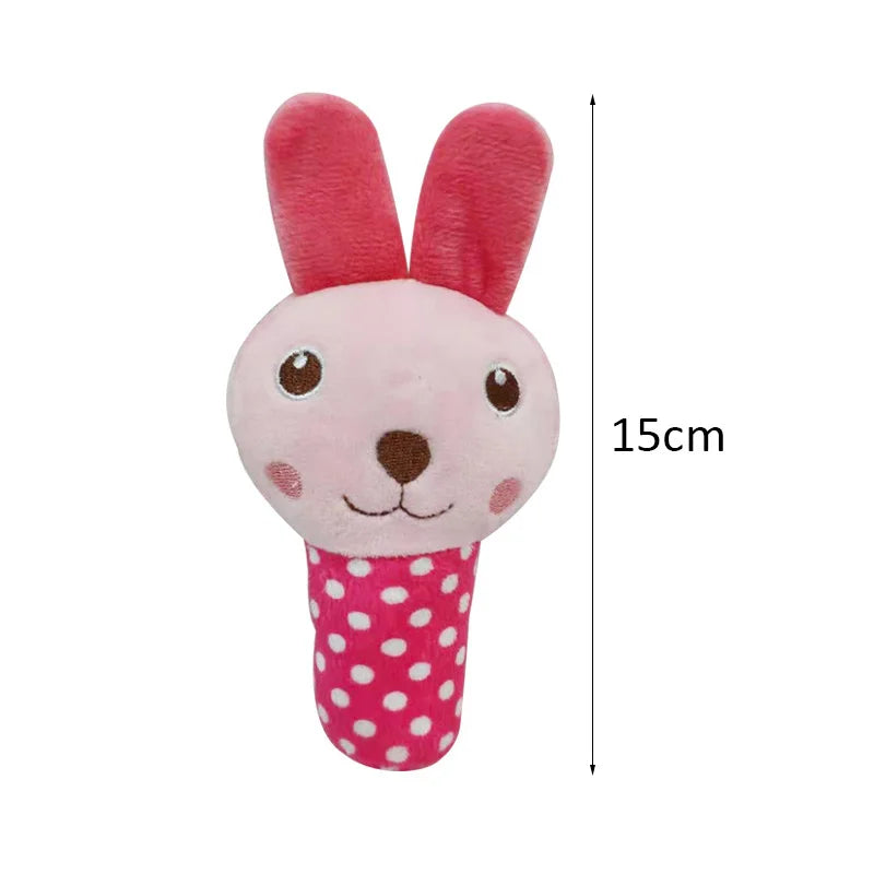 Squeaky Plush Dog Toy – French Bulldog Chew Drumstick