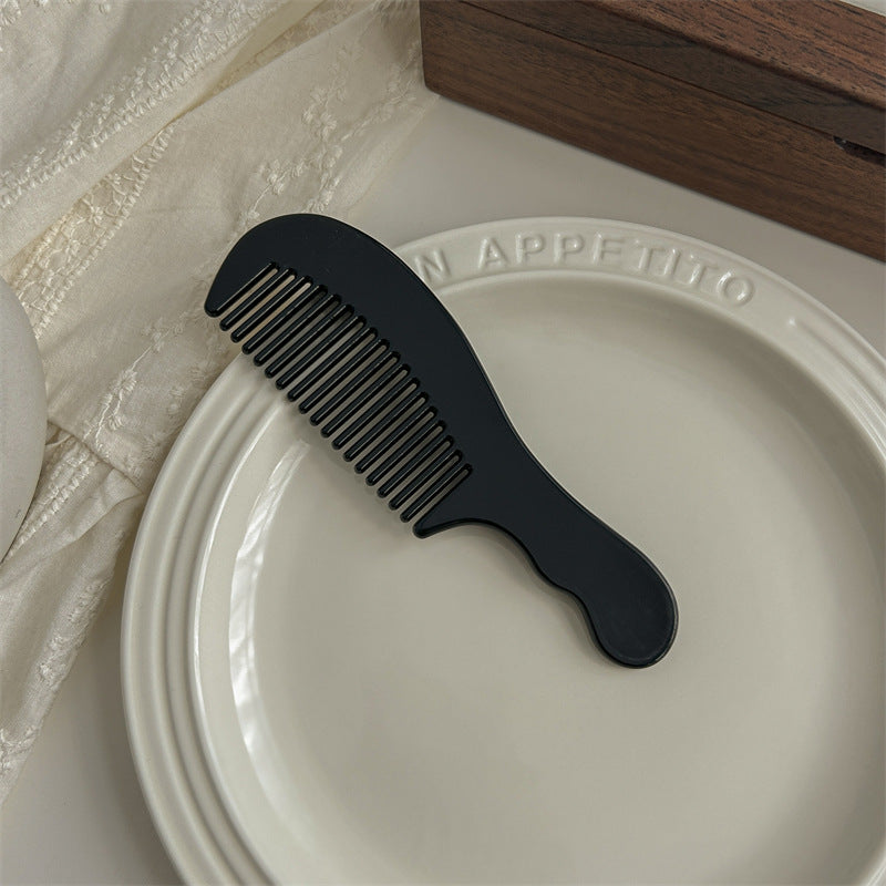 Vintage Acetate Wide-Tooth Hair Comb – Korean Style