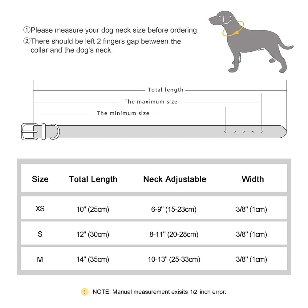 Custom Engraved Cat Collar – Personalized Leather ID Tag