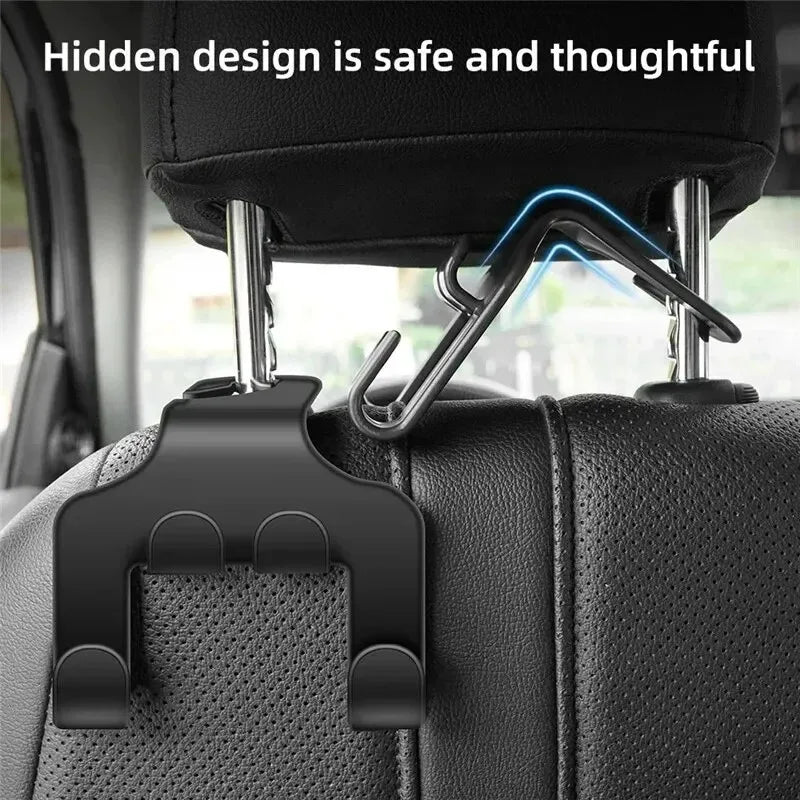Car Headrest Phone Holder – Universal Back Seat Mount