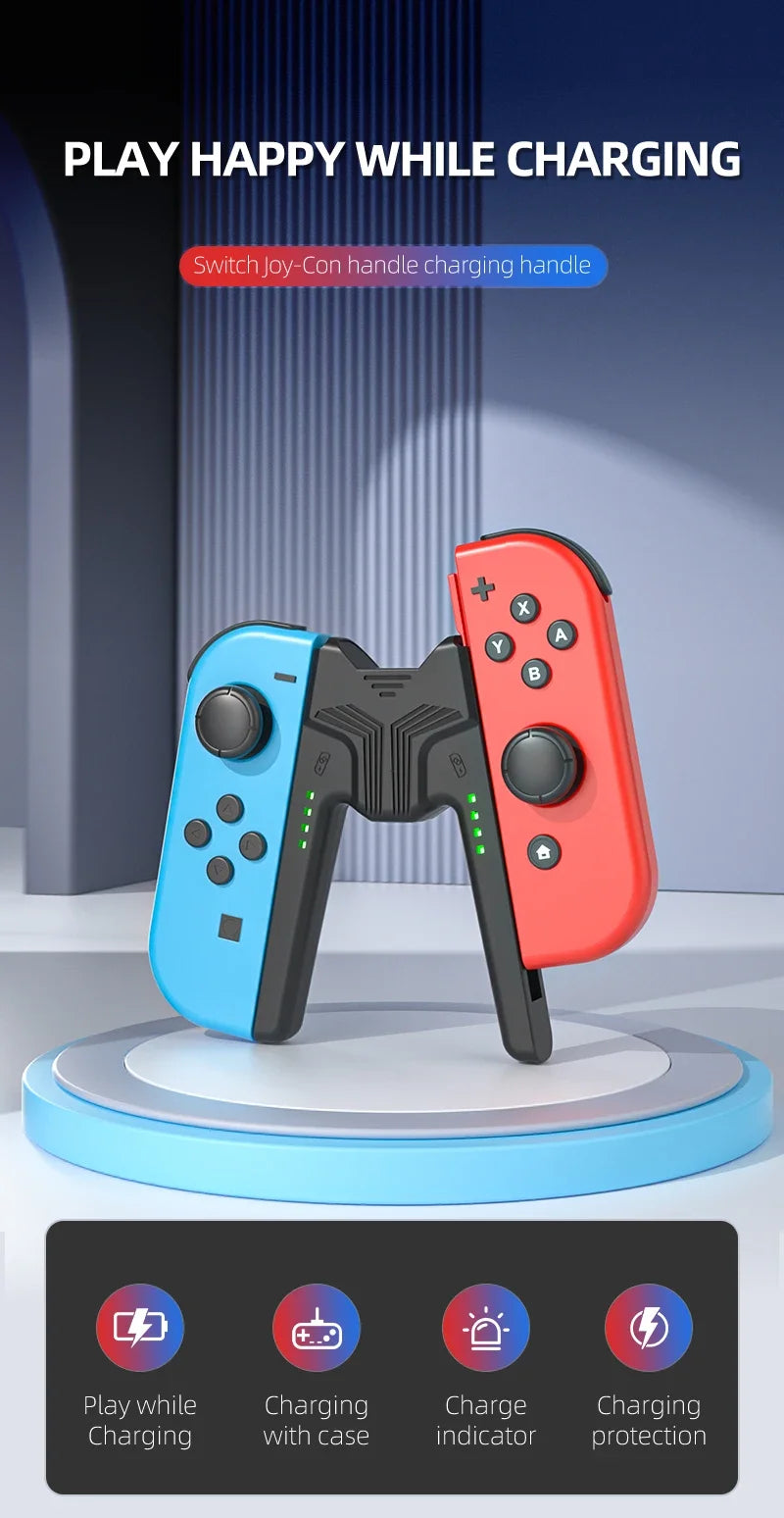 Nintendo Switch Charging Grip – Joycon Controller Stand