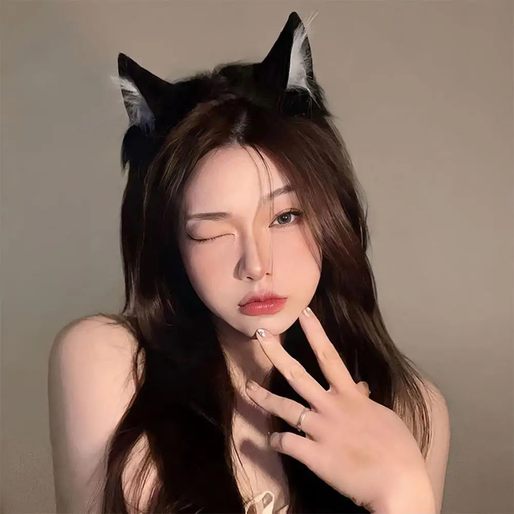 Cat Ear Headband – Cute Lolita Cosplay Hair Hoop