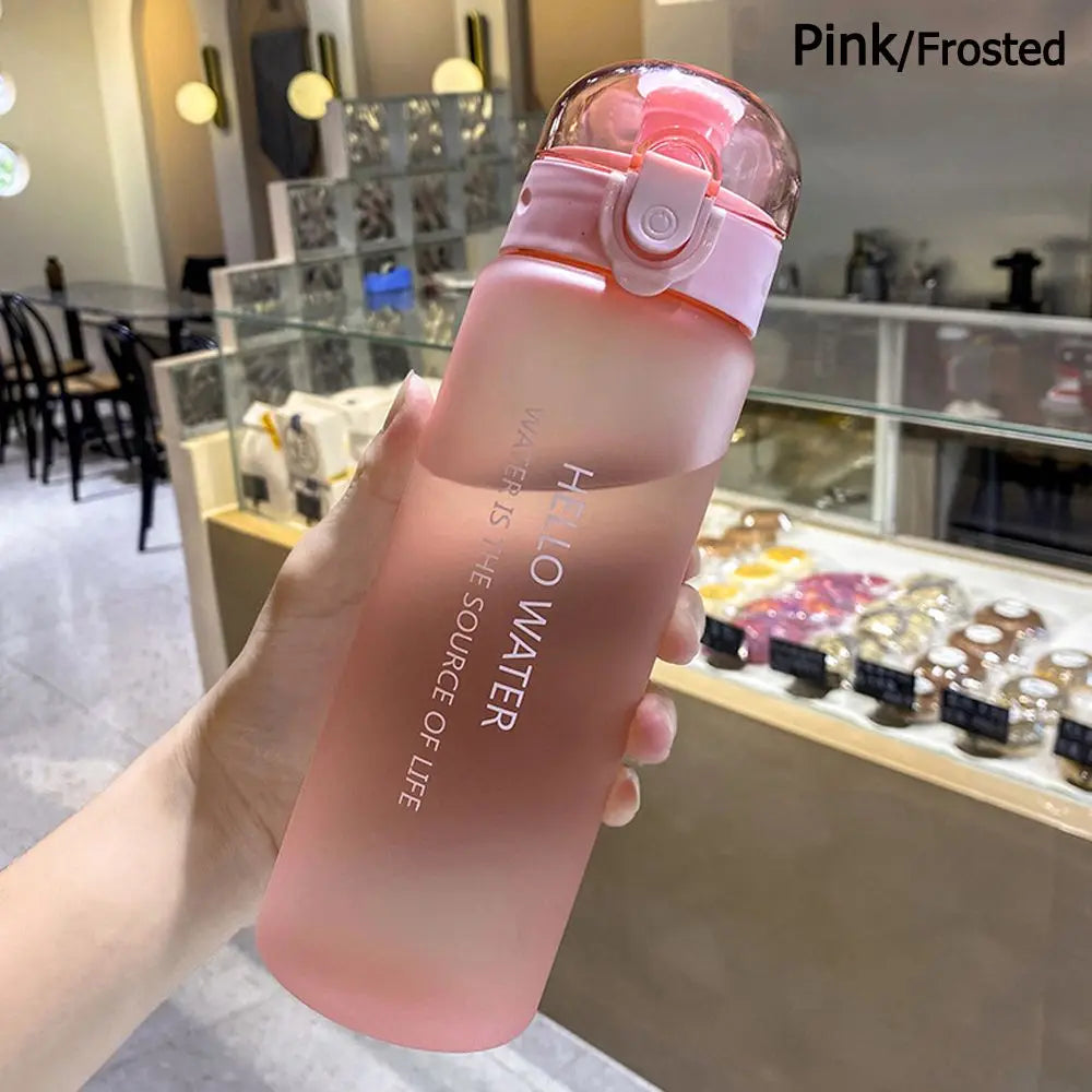 Frosted Sports Water Bottle – 780ml, Leakproof