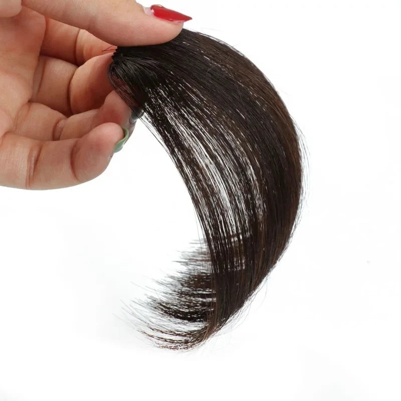 Clip-In Air Bangs Hair Extensions – Natural Straight