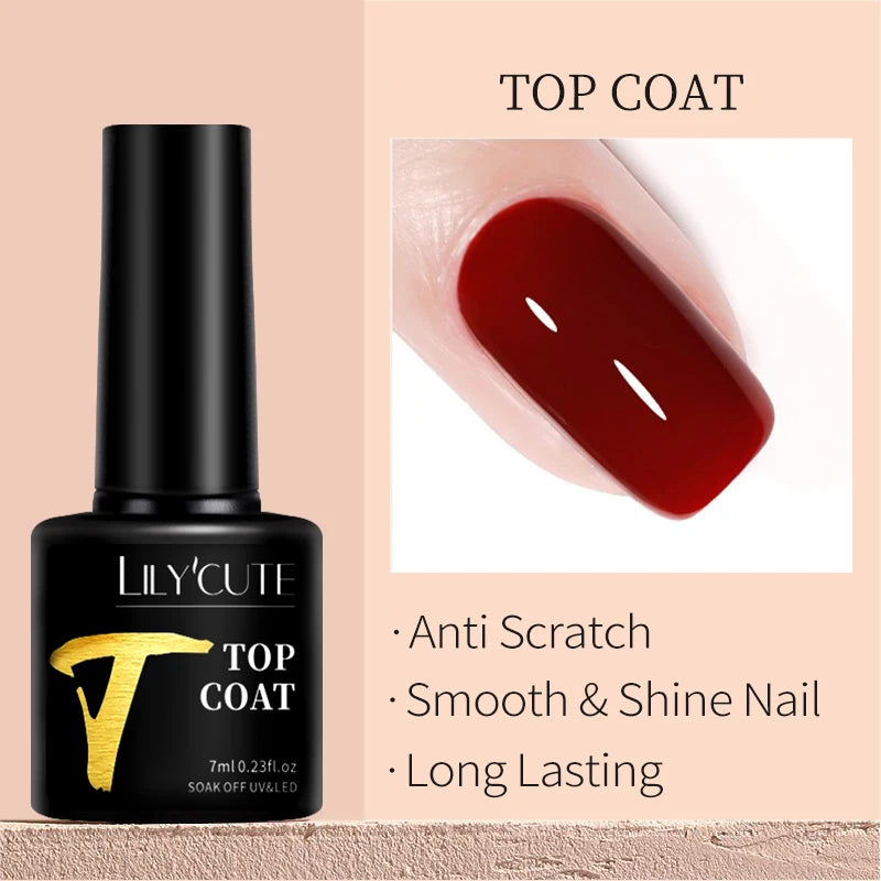 Glitter Gel Nail Polish – UV/LED Soak-Off, 7ml