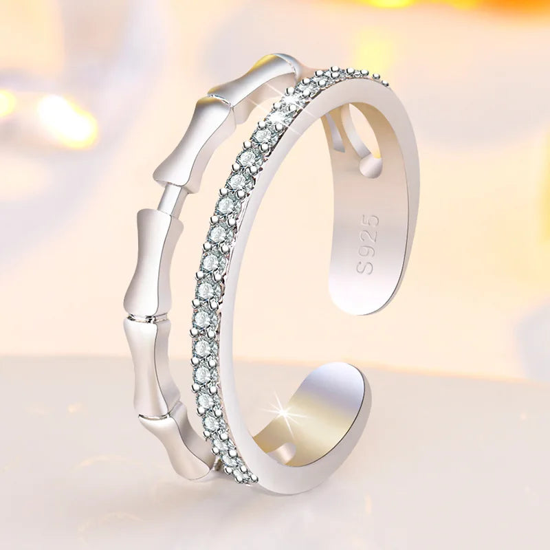 Sterling Silver Heart Ring – AAA Zircon, Women’s