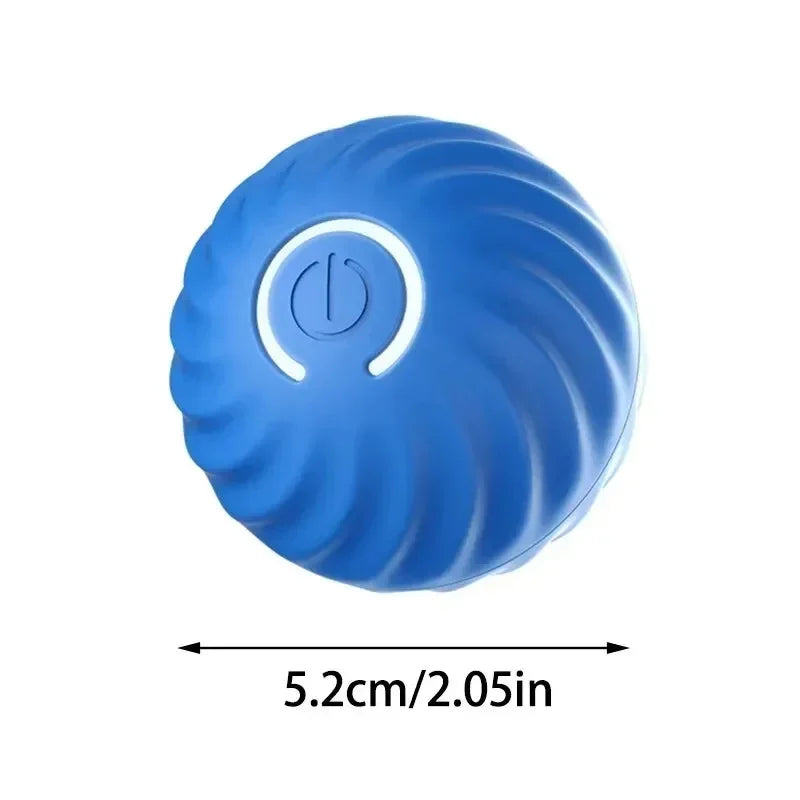 Auto-Moving Bounce Ball — USB Rechargeable Pet Toy