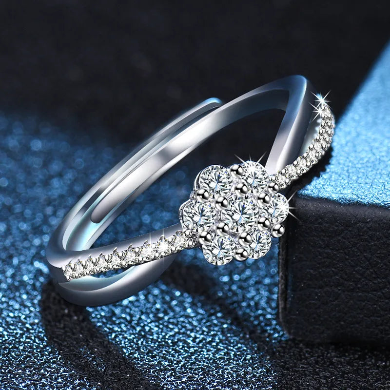 Sterling Silver Heart Ring – AAA Zircon, Women’s