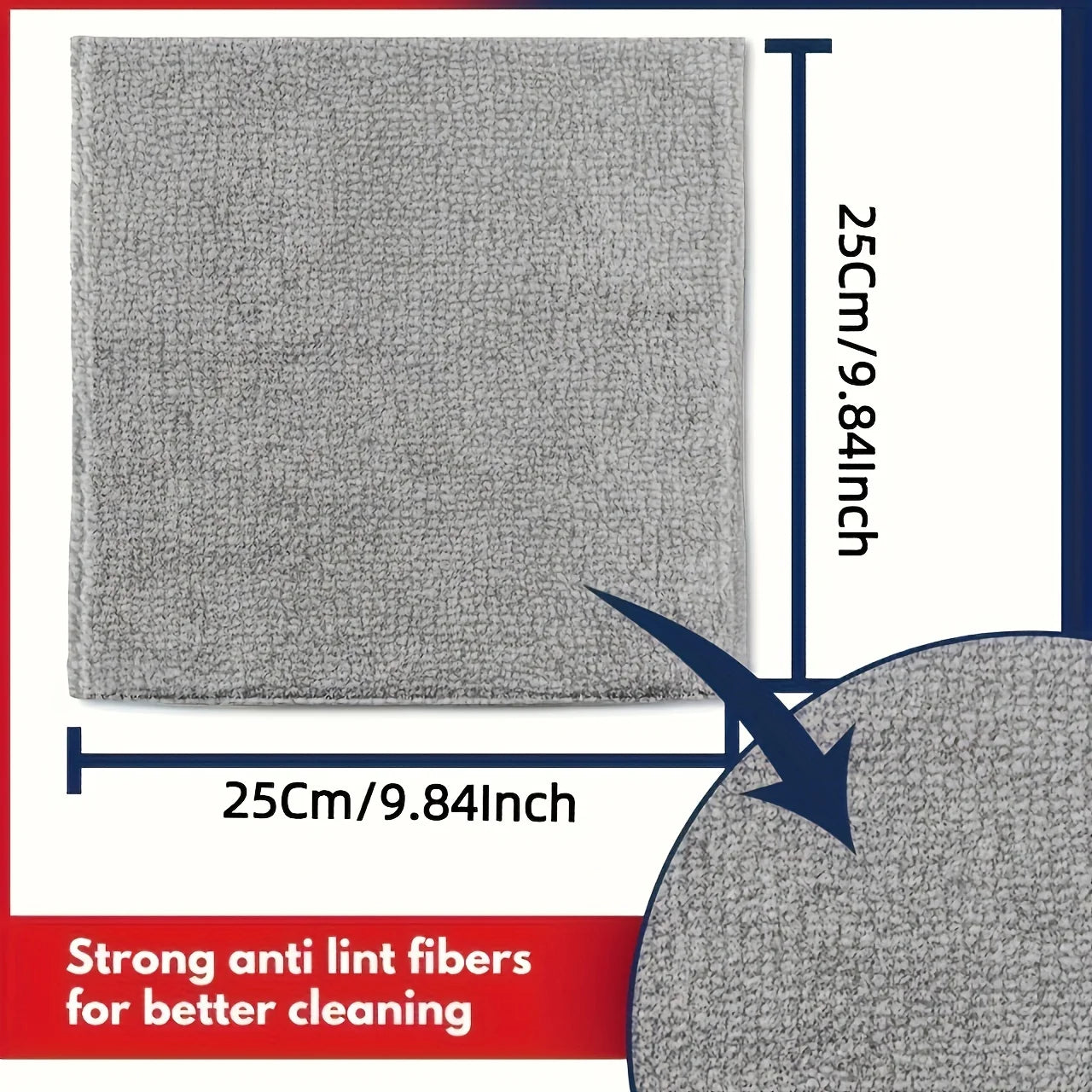 Microfiber Kitchen Towels – Ultra Absorbent (Set of 5–20)
