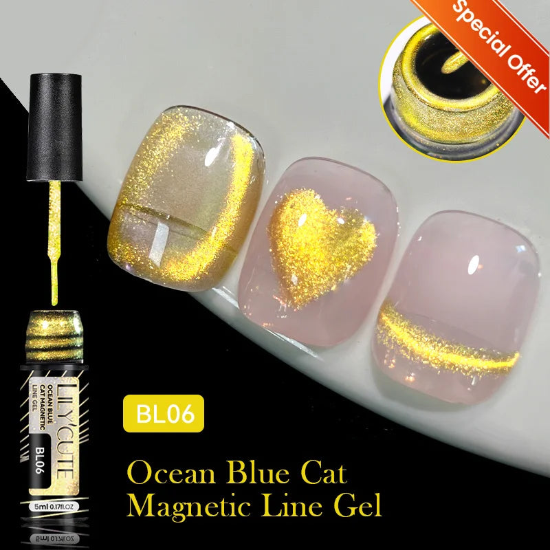 Glitter Gel Nail Polish – UV/LED Soak-Off, 7ml