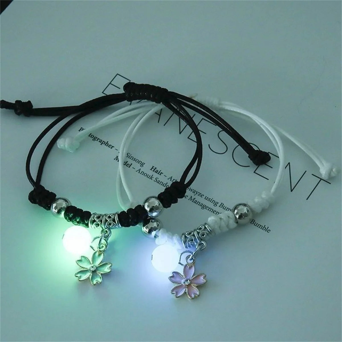 Luminous Star Couple Bracelet – Matching Friendship Jewelry