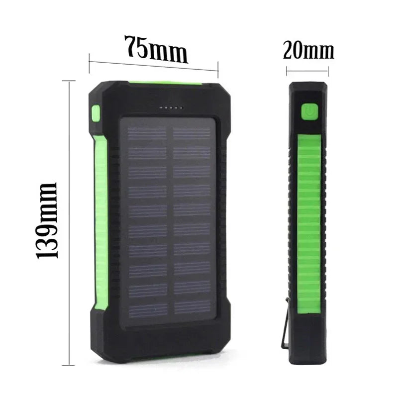 ROMOSS Solar Power Bank — 120W, 500000mAh, Fast Charging