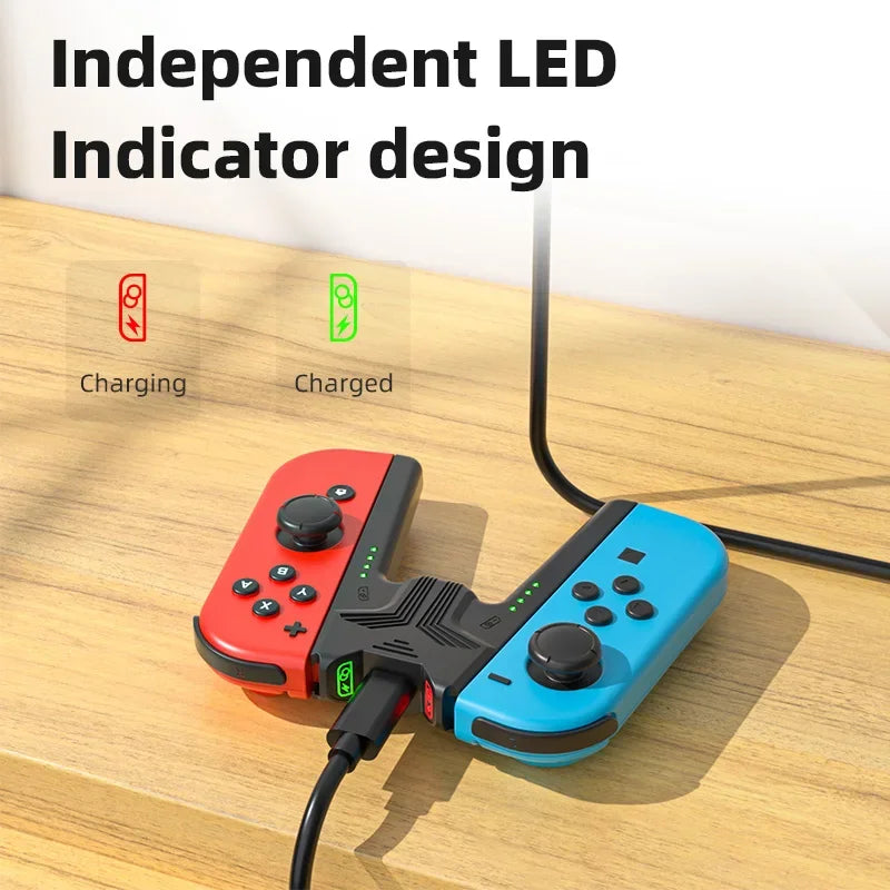 Nintendo Switch Charging Grip – Joycon Controller Stand