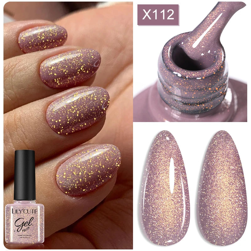 Magnetic Glitter Gel Nail Polish – UV/LED Cat Eye Effect