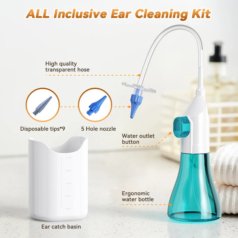 Ear Wax Removal Kit – Safe Water Irrigation Flushing System