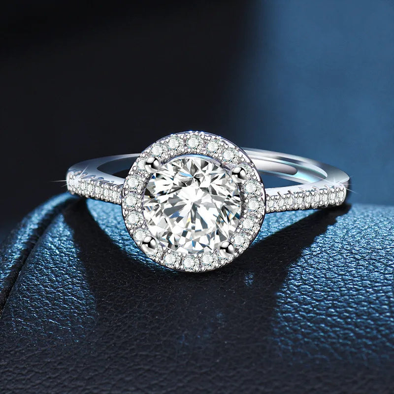 Sterling Silver Heart Ring – AAA Zircon, Women’s