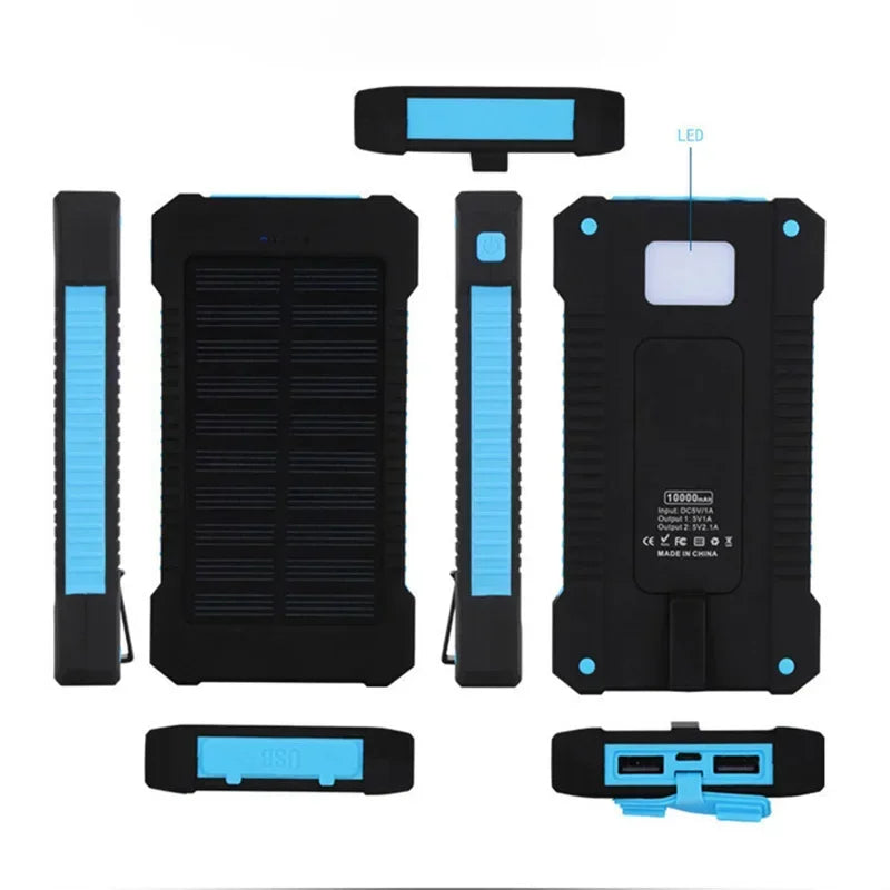 ROMOSS Solar Power Bank — 120W, 500000mAh, Fast Charging