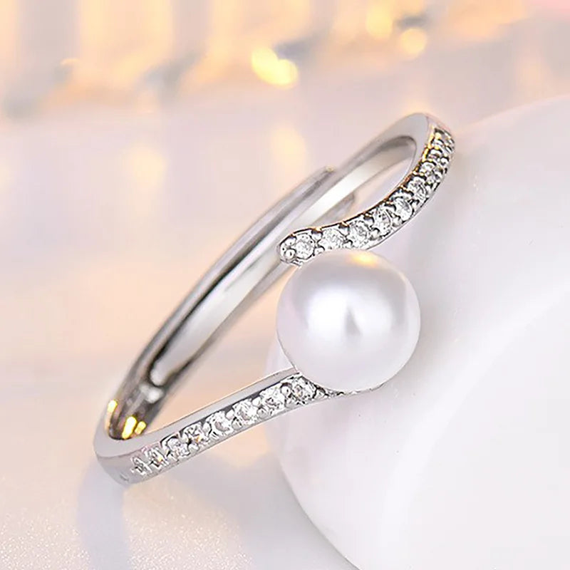 Sterling Silver Heart Ring – AAA Zircon, Women’s