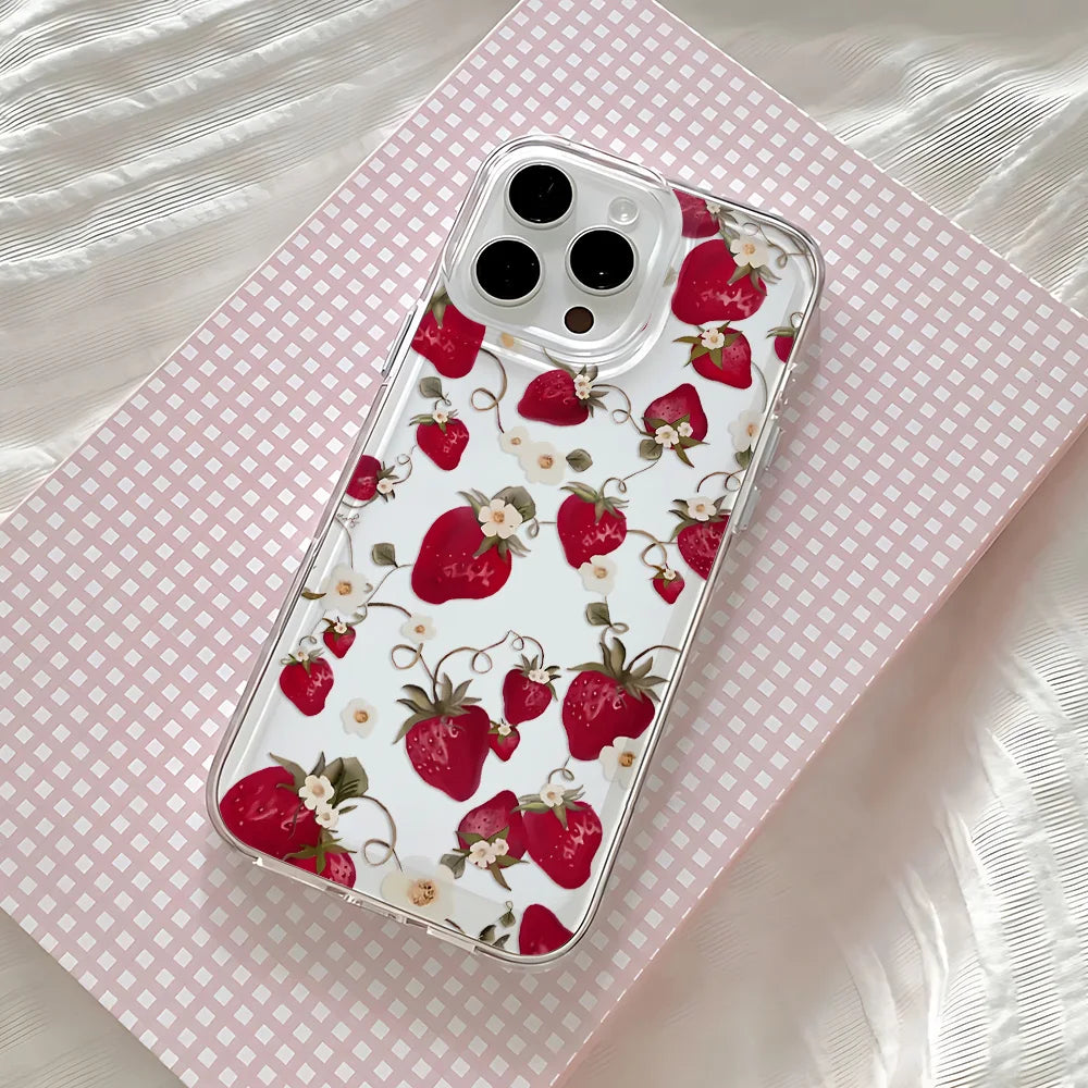 Strawberry Phone Case – Xiaomi Compatible