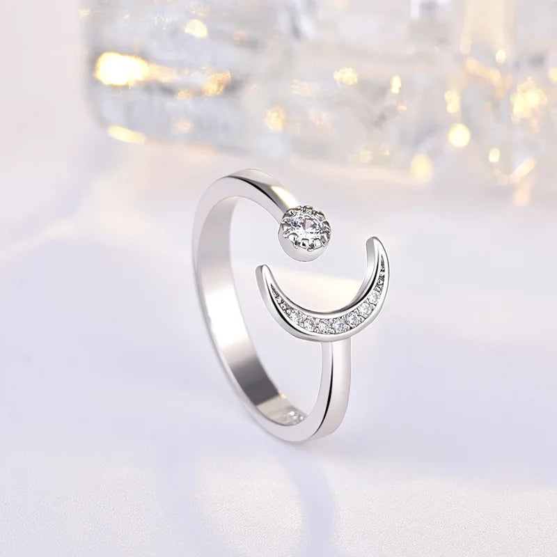 Sterling Silver Heart Ring – AAA Zircon, Women’s