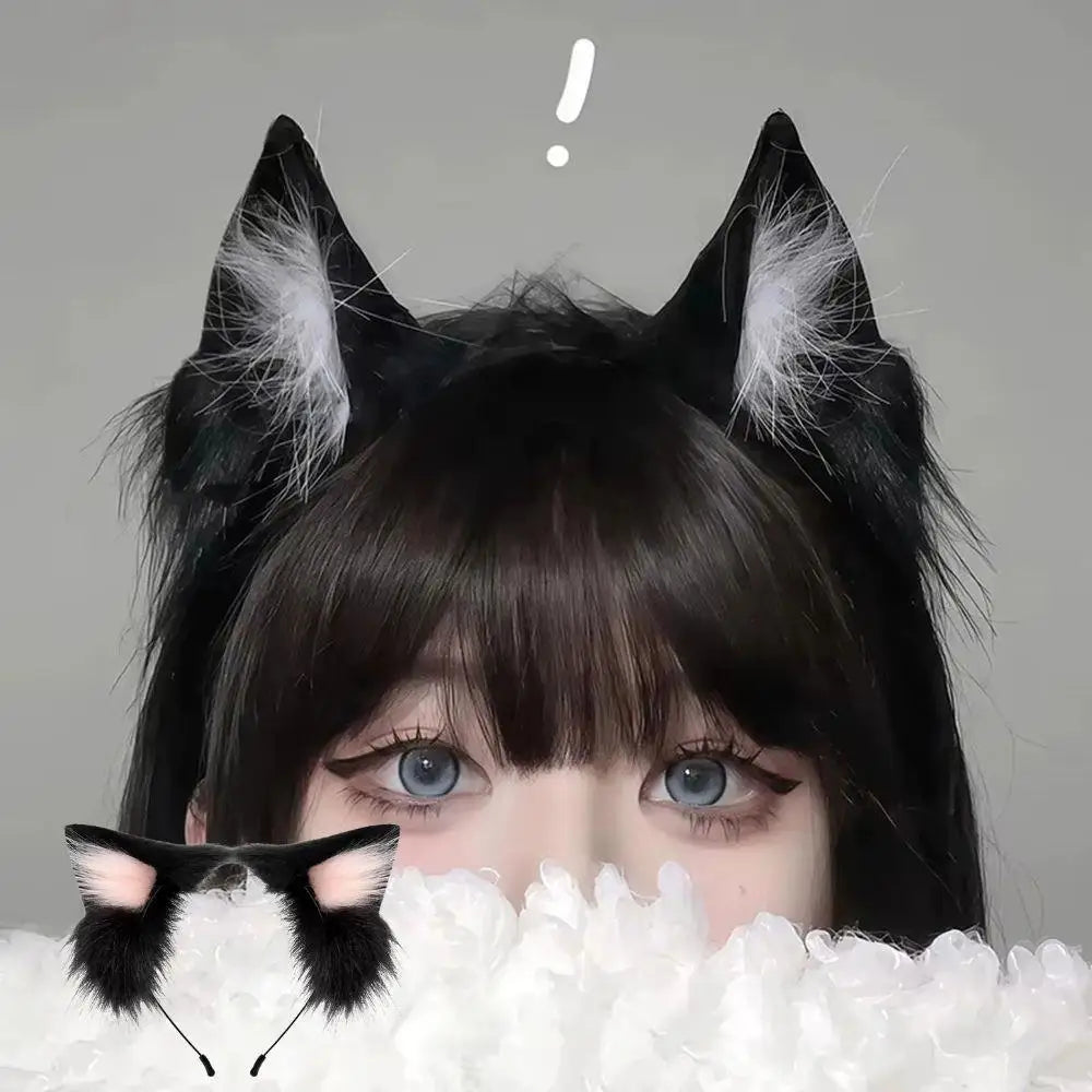 Cat Ear Headband – Cute Lolita Cosplay Hair Hoop