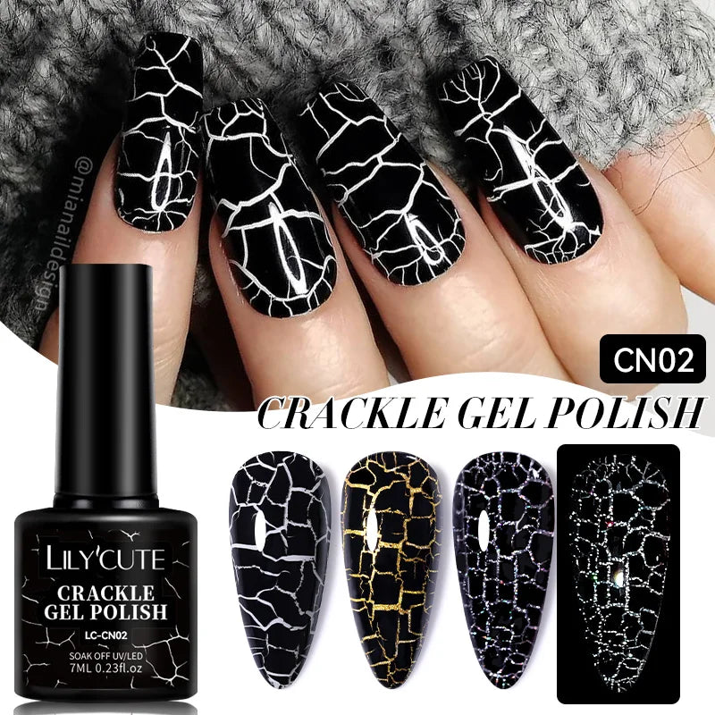Magnetic Glitter Gel Nail Polish – UV/LED Cat Eye Effect