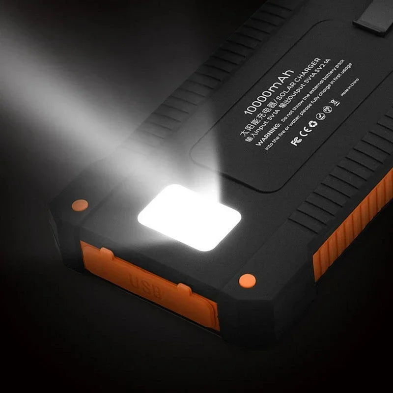 ROMOSS Solar Power Bank — 120W, 500000mAh, Fast Charging