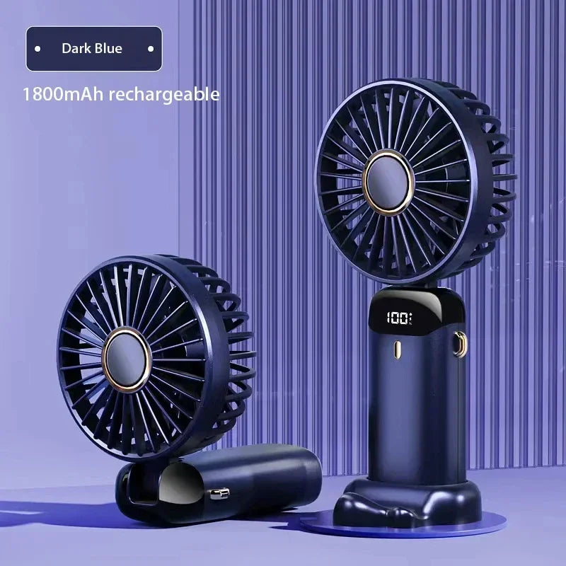 Trendify™ Ultra-Cool Portable Neck Fan with Digital Display