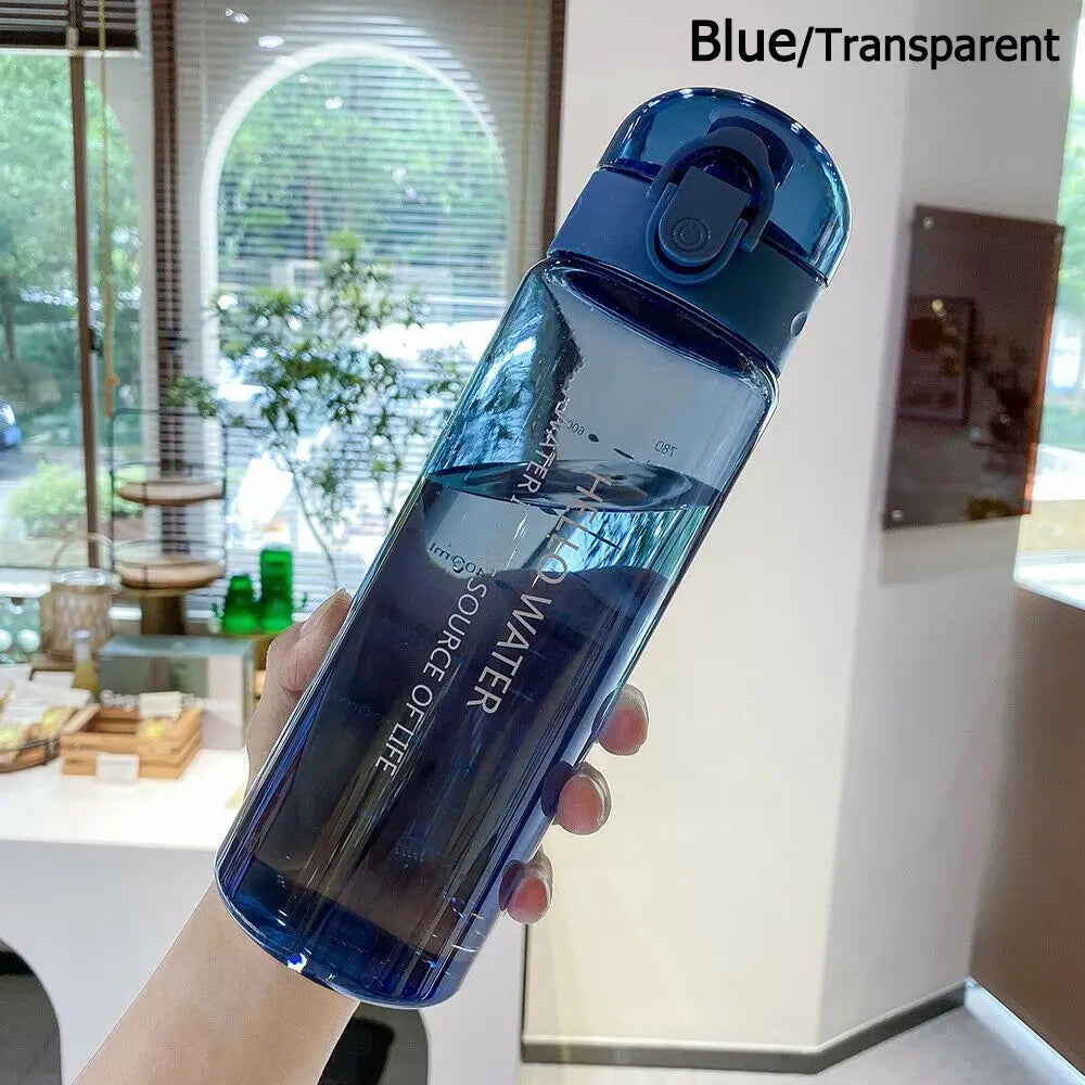 Frosted Sports Water Bottle – 780ml, Leakproof