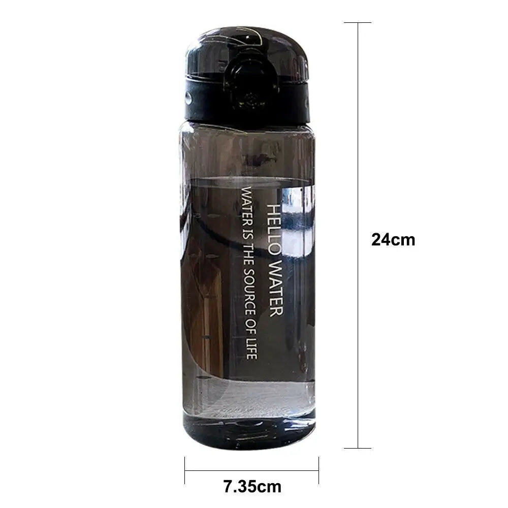 Frosted Sports Water Bottle – 780ml, Leakproof