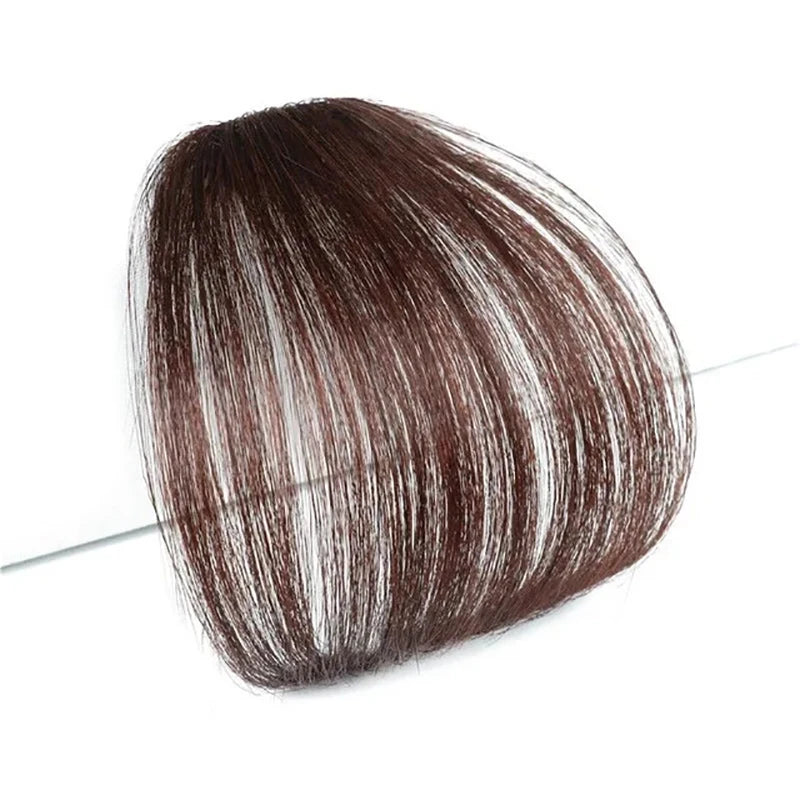 Clip-In Air Bangs Hair Extensions – Natural Straight
