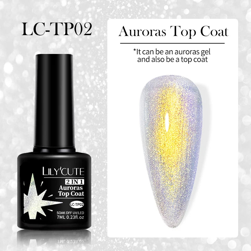 Glitter Gel Nail Polish – UV/LED Soak-Off, 7ml