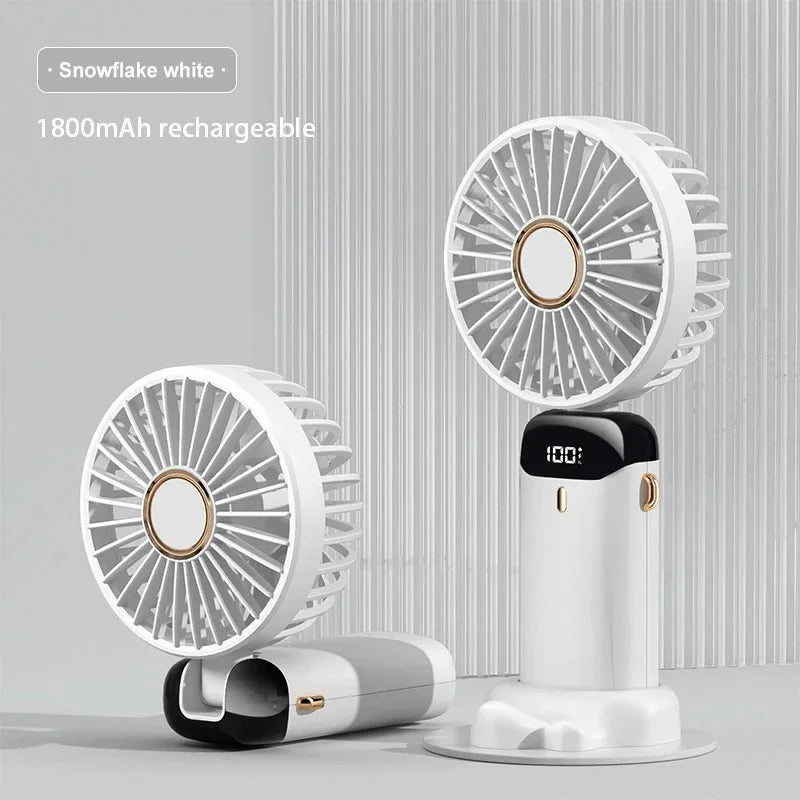 Trendify™ Ultra-Cool Portable Neck Fan with Digital Display