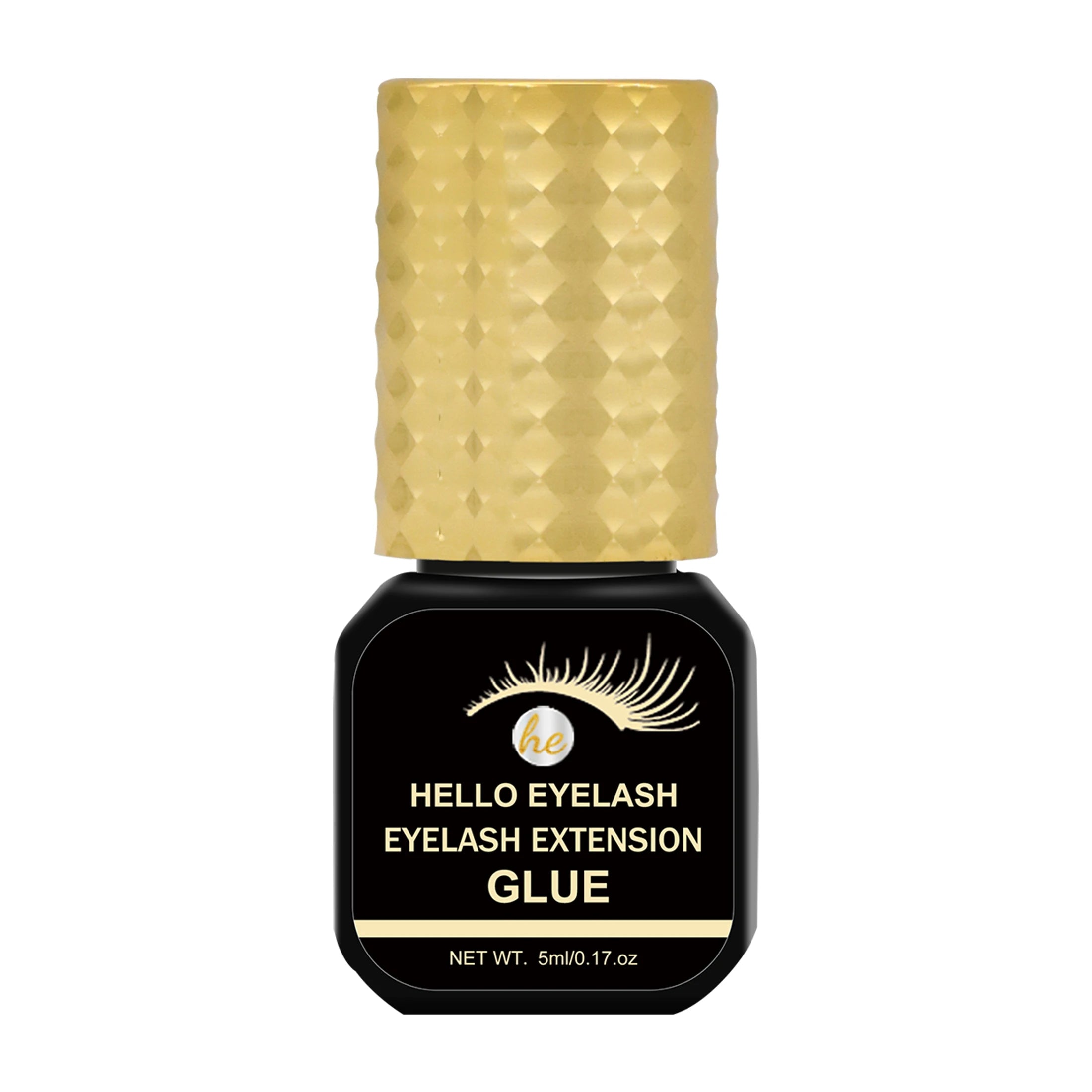 Fast-Drying Lash Extension Glue – 7–14 Day Hold, Low Odor