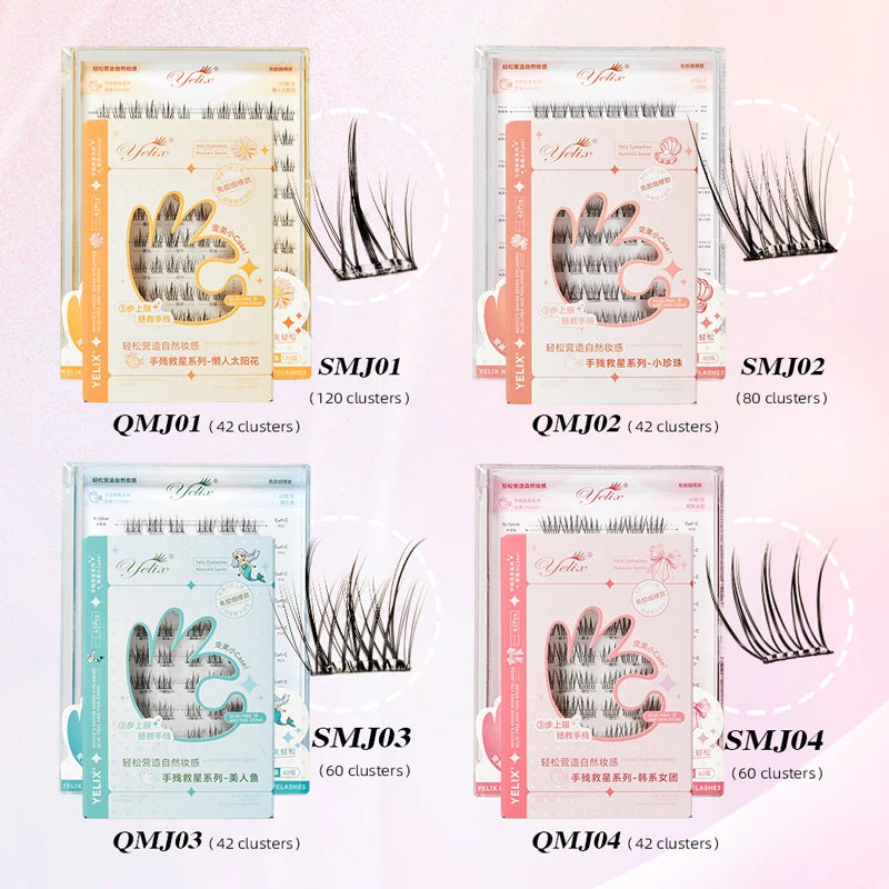 Glue-Free False Eyelash Clusters – Reusable DIY Lashes