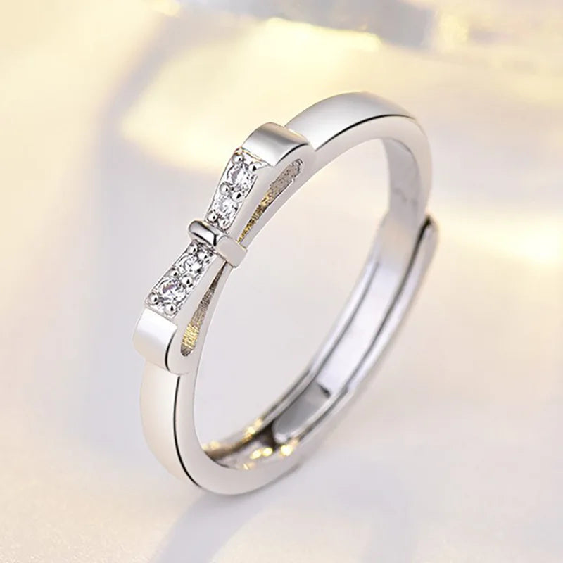 Sterling Silver Heart Ring – AAA Zircon, Women’s