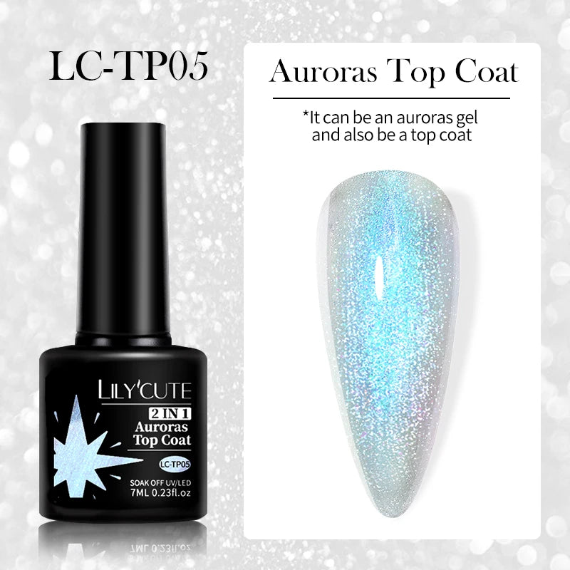 Glitter Gel Nail Polish – UV/LED Soak-Off, 7ml