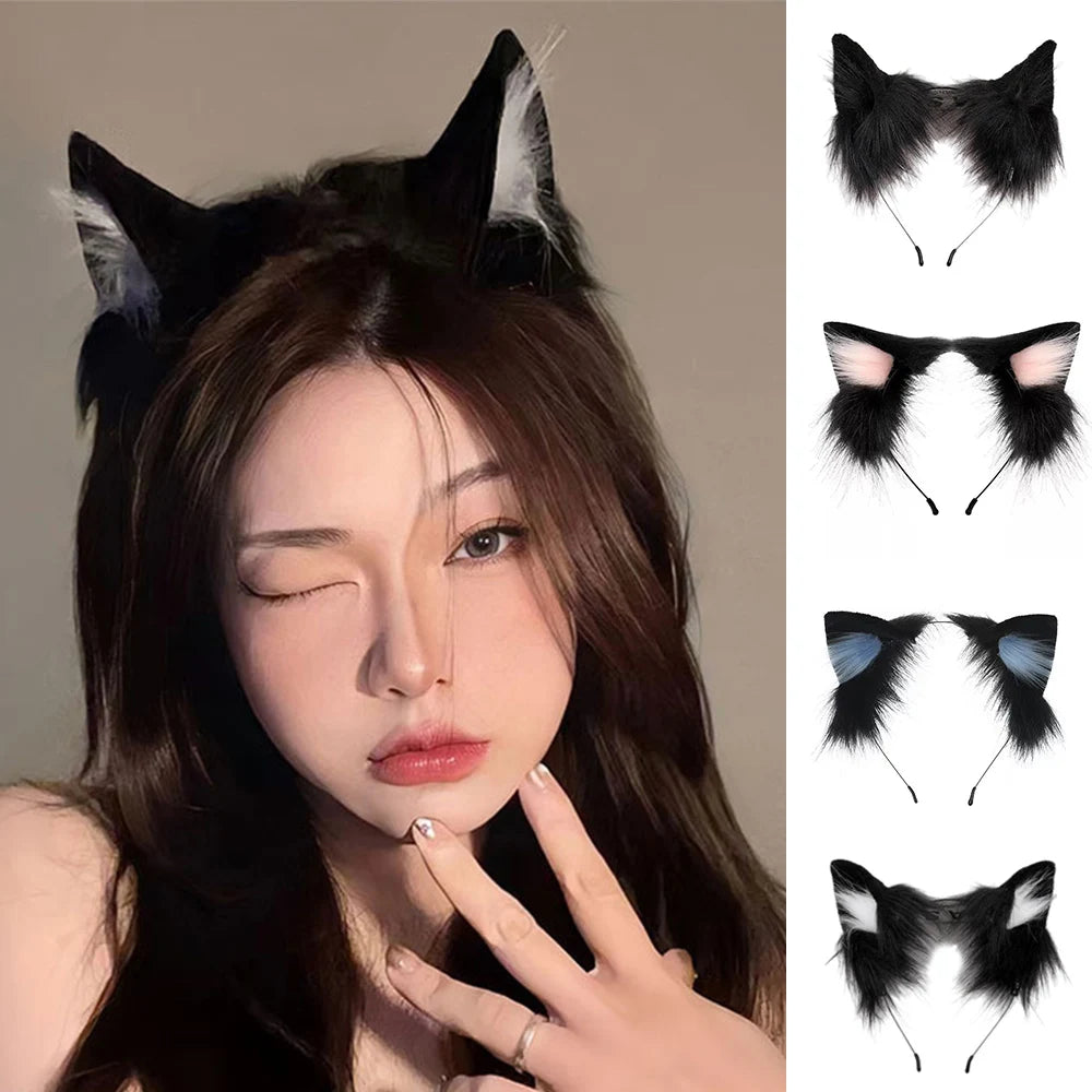 Cat Ear Headband – Cute Lolita Cosplay Hair Hoop