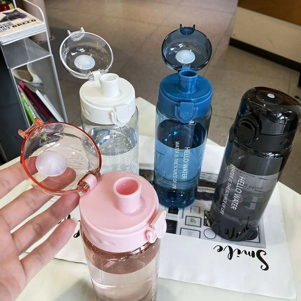 Frosted Sports Water Bottle – 780ml, Leakproof