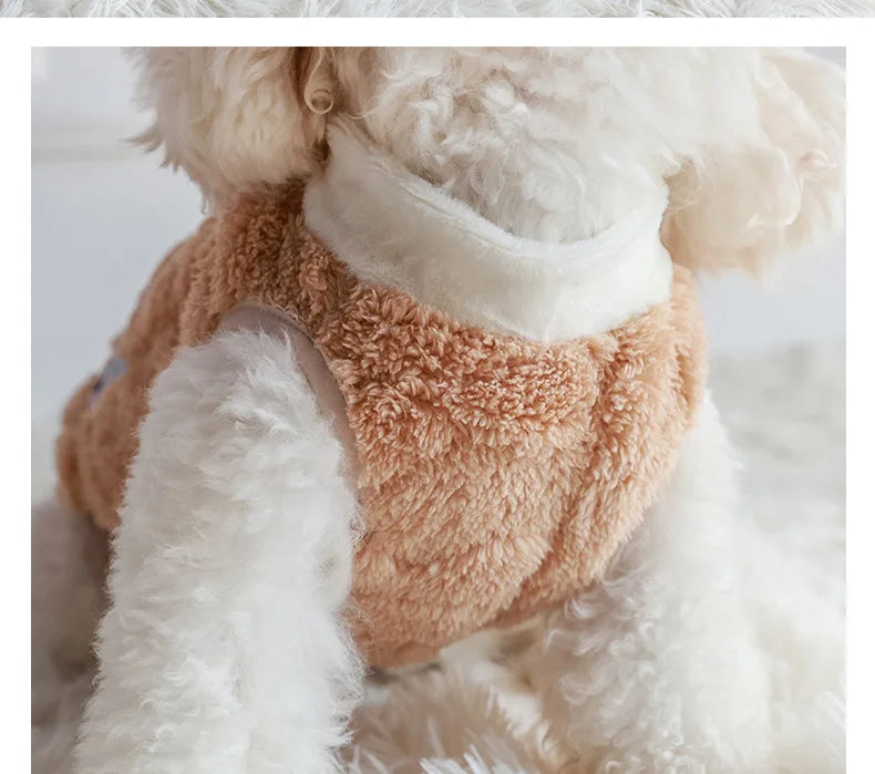Fleece Dog Sweater – Warm Winter Pullover for Small Dogs