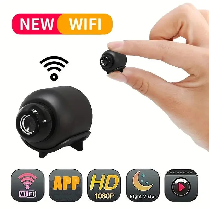X5 Mini WiFi Security Camera – 1080P HD, Night Vision, Indoor Surveillance