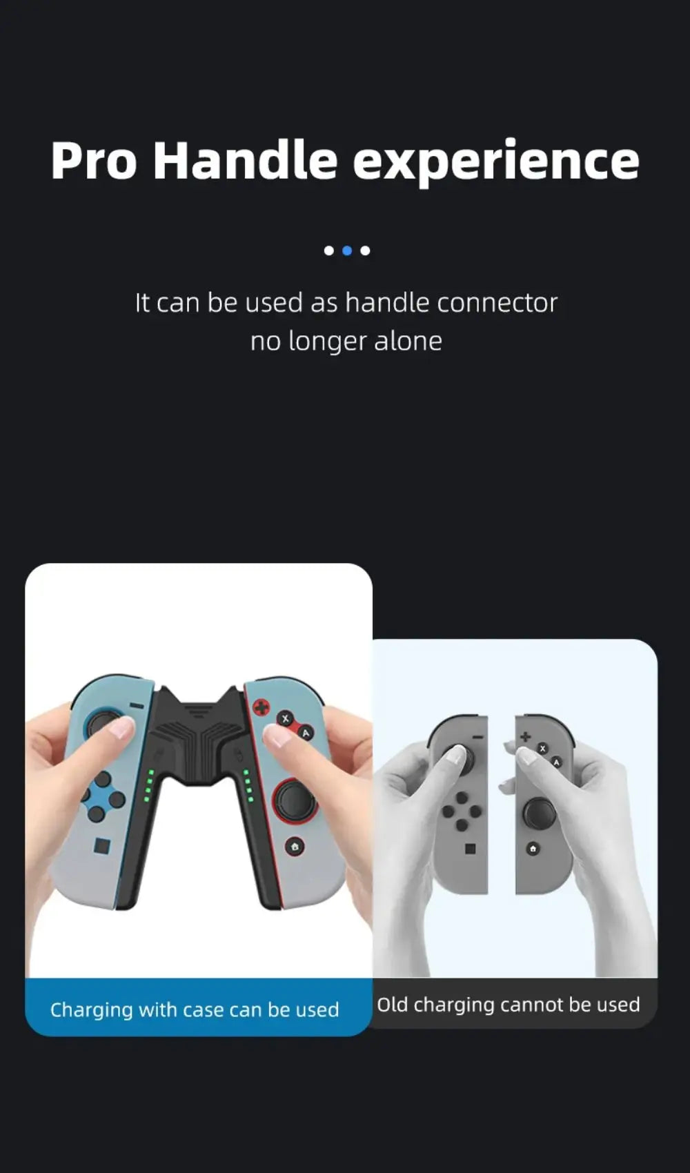 Nintendo Switch Charging Grip – Joycon Controller Stand