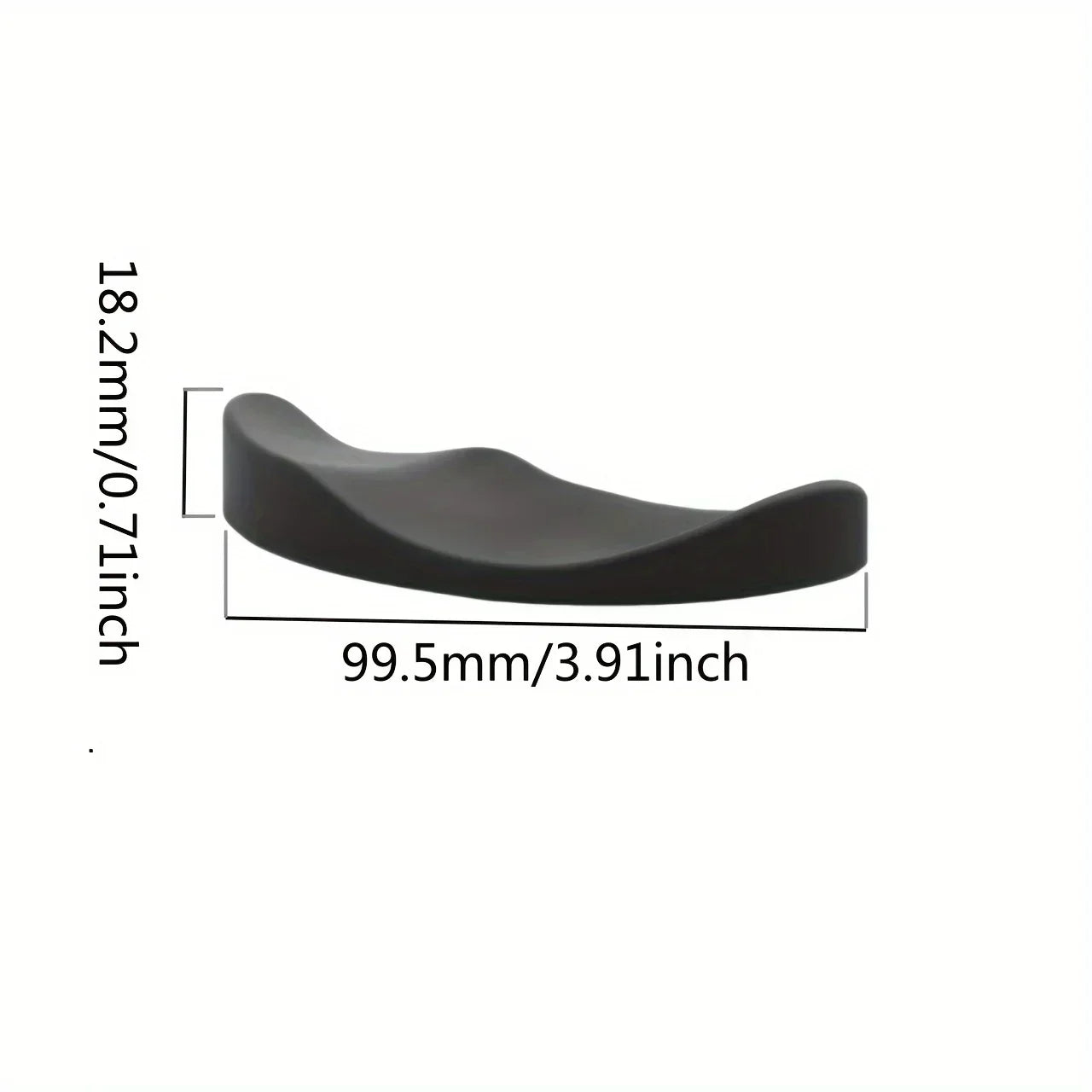 Ergonomic Wrist Rest for Mouse – Gliding Palm Support