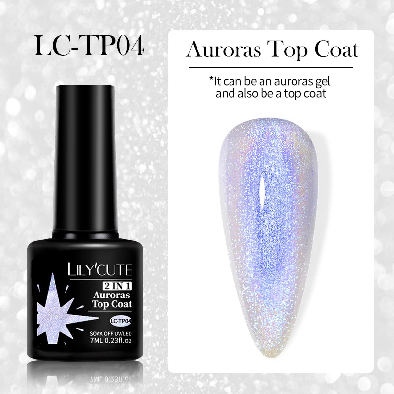 Glitter Gel Nail Polish – UV/LED Soak-Off, 7ml
