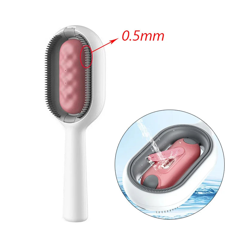 Pet Hair Removal Comb with Wipes – Grooming Brush